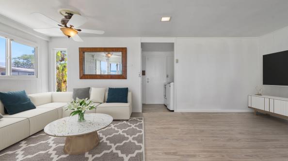 Airy living room